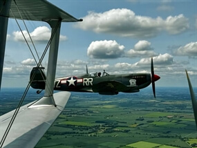 Customer Photo of Wing to Wing with a Spitfire (Squadron Leader)